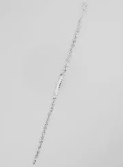 Tauf Armband aus Rhodiniertem Silber - 18cm
