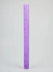 Durchgefärbte Kerze 27cm - Lila
