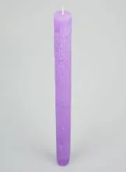 Durchgefärbte Kerze 27cm - Lila