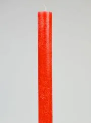 Durchgefärbte Gebetskerze - Rosa Rot