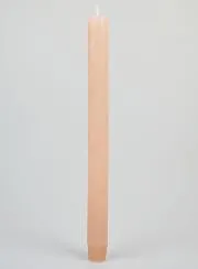 Durchgefärbte Kerze 27cm - Ballett Rosa