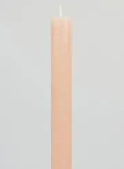 Durchgefärbte Kerze 27cm - Ballett Rosa