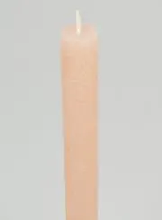 Durchgefärbte Kerze 27cm - Ballett Rosa