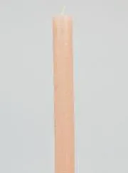 Durchgefärbte Gebetskerze - Ballett Rosa