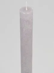 Durchgefärbte Kerze 27cm - Violett