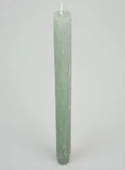 Durchgefärbte Gebetskerze - Jade Grün