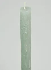 Durchgefärbte Gebetskerze - Jade Grün
