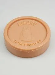 Seife mit Bio-Eselsmilch und Bernstein - 100g