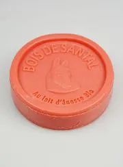 Seife mit Bio-Eselsmilch und Sandelholz - 100g