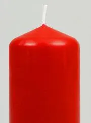 Deko Kerze 12cm - Rot