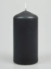 Deko-Kerze 12cm - Anthrazit