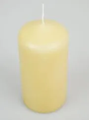 Deko Kerze 12cm - Beige