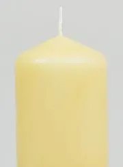 Deko Kerze 12cm - Beige