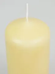 Deko Kerze 12cm - Beige