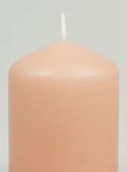 Deko-Kerze 8cm - Altrosa