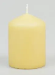 Stumpenkerze 8cm - Beige