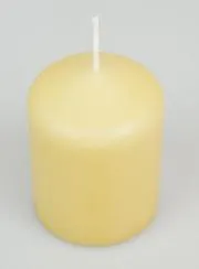 Stumpenkerze 8cm - Beige