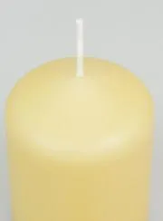 Stumpenkerze 8cm - Beige