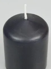 Deko Kerze 8cm - Anthrazit