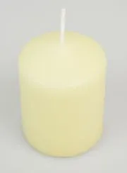 Deko-Kerze 8cm - Elfenbein