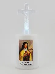 Led-Kirchenkerze Heilige Therese