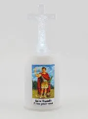 Led-Kirchenkerze Heiliger Expeditus