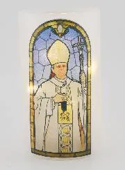 LED-Windlicht und Gebet - Papst Leo XIV