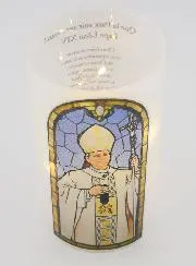 LED-Windlicht und Gebet - Papst Leo XIV
