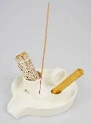 Räucherschale für Palo Santo, Räucherbündel, Räucherstäbchen