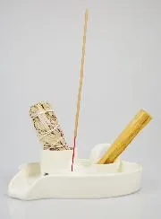 Räucherschale für Palo Santo, Räucherbündel, Räucherstäbchen