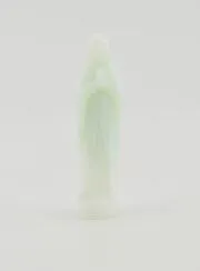 Fluoreszierende Figur Madonna von Lourdes Mit Karte - 8cm