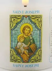 LED-Votivkerze - Gebet des Heiligen Josef