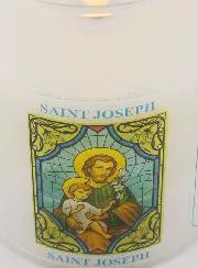 LED-Votivkerze - Gebet des Heiligen Josef