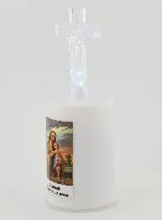 Led-Kirchenkerze Heiliger Joseph