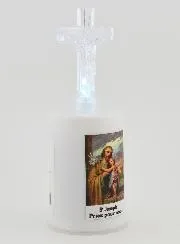 Led-Kirchenkerze Heiliger Joseph