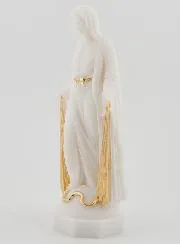 Figur Wundertätige Jungfrau mit Goldenen Strahlen - 12cm