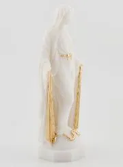 Figur Wundertätige Jungfrau mit Goldenen Strahlen - 12cm