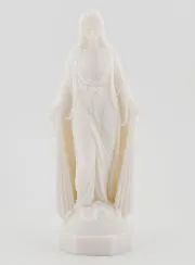 Statue Wundertätige Mutter Gottes aus Alabaster - 12cm