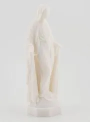 Statue Wundertätige Mutter Gottes aus Alabaster - 12cm