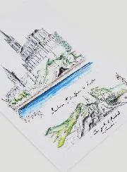 Karte Heiligtum und Grotte von Lourdes