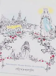 Karte Heiligtum Muttergottes von Lourdes