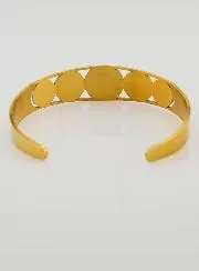 Armband Armreifen Goldfarben Muttergottes vom Berg Karmel