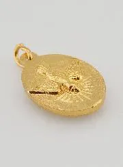 Medaille mit Gedrehtem Rand 25mm – Schutzengel