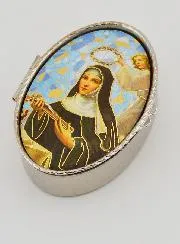 Tablettenbox Heilige Rita