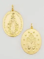 Wunderbare Medaille 18k Vergoldet – 26mm