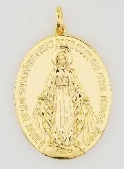Wunderbare Medaille 18k Vergoldet – 26mm