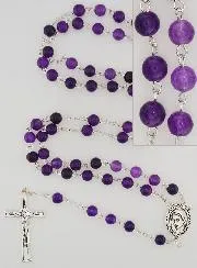 Edelstein Rosenkranz – Amethyst