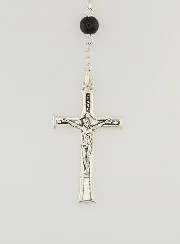 Edelstein Rosenkranz – Schwarzer Onyx
