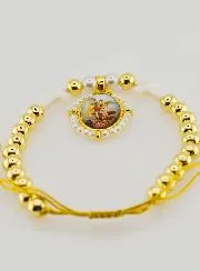Verstellbares Armband Heiliger Michael