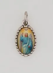 Medaille mit Gedrehtem Rand 15 mm – Heiliger Gabriel